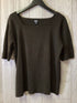 Eileen Fisher Wool Knit Sweater Size Large New